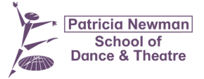 Patricia Newman School of Dance and Theatre logo